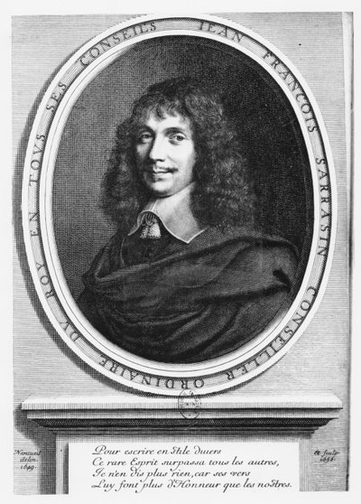 Portrait of Jean-François Sarasin by Robert Nanteuil